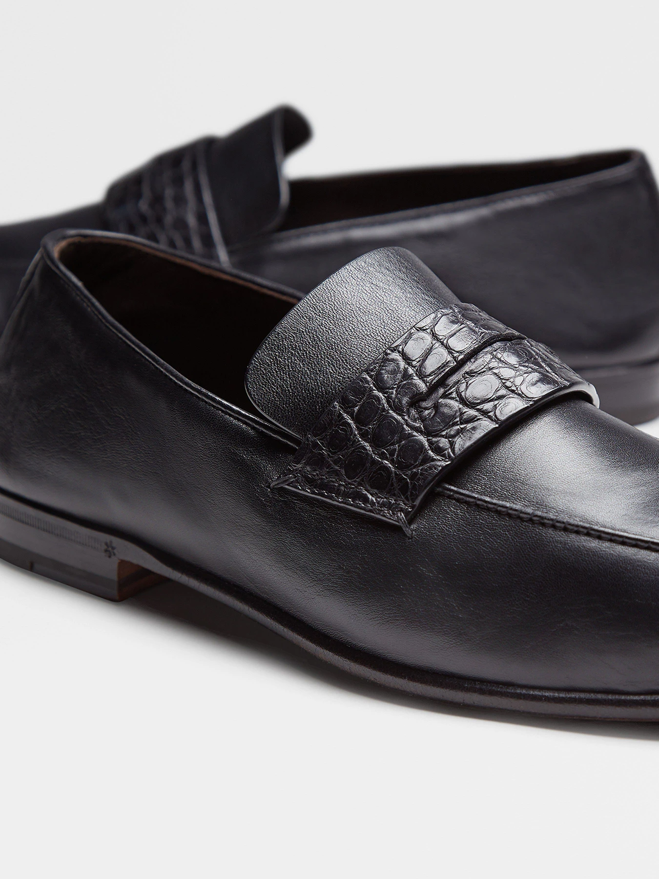 Туфли и лоферы Zegna модель FT312300_Чорний Туфли и лоферы Zegna модель FT312300_Чорний Фото