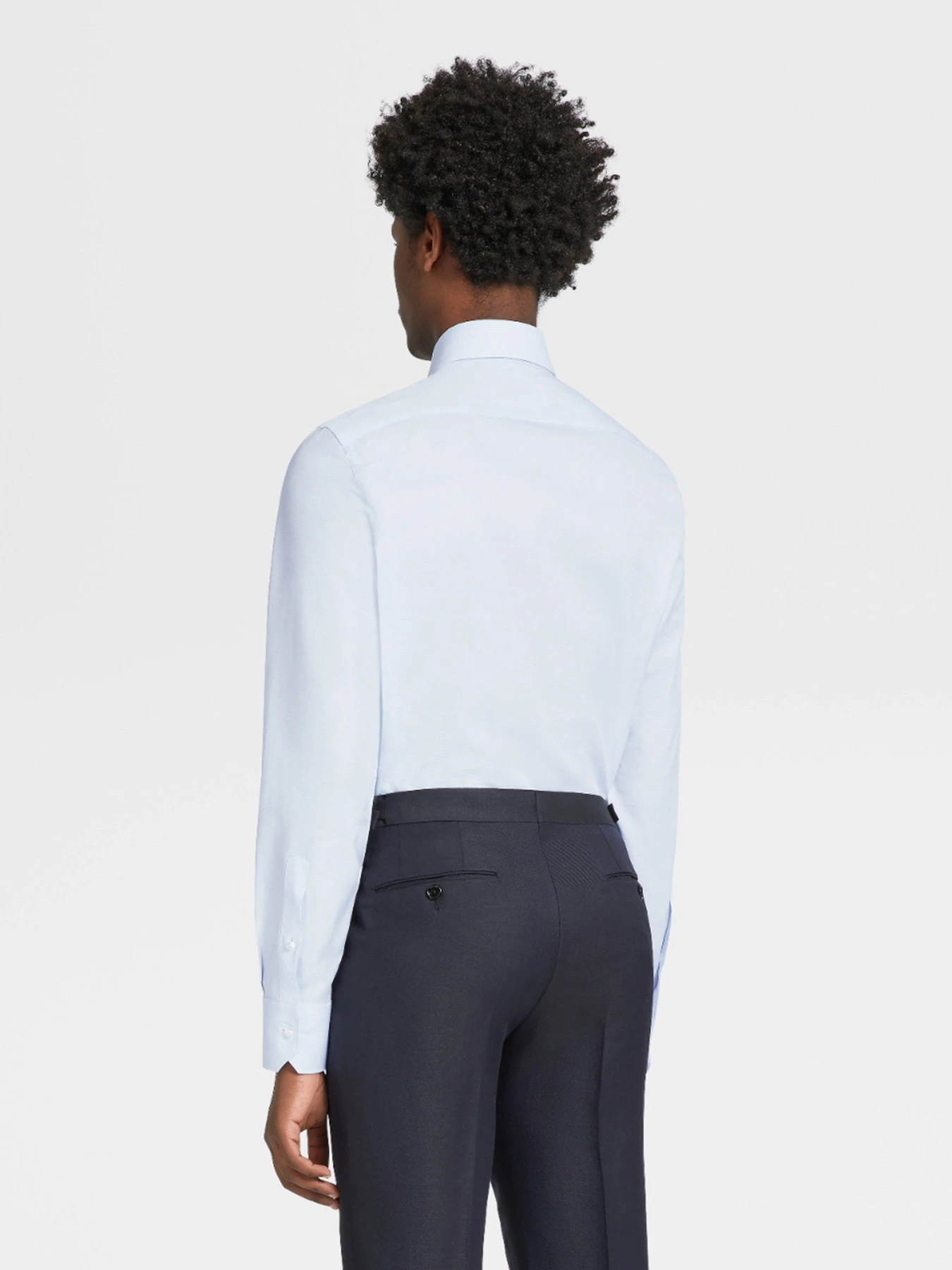 Рубашки Zegna модель SH314559_Блакитний Рубашки Zegna модель SH314559_Блакитний Фото