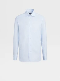 Рубашки Zegna модель SH314559_Блакитний Фото