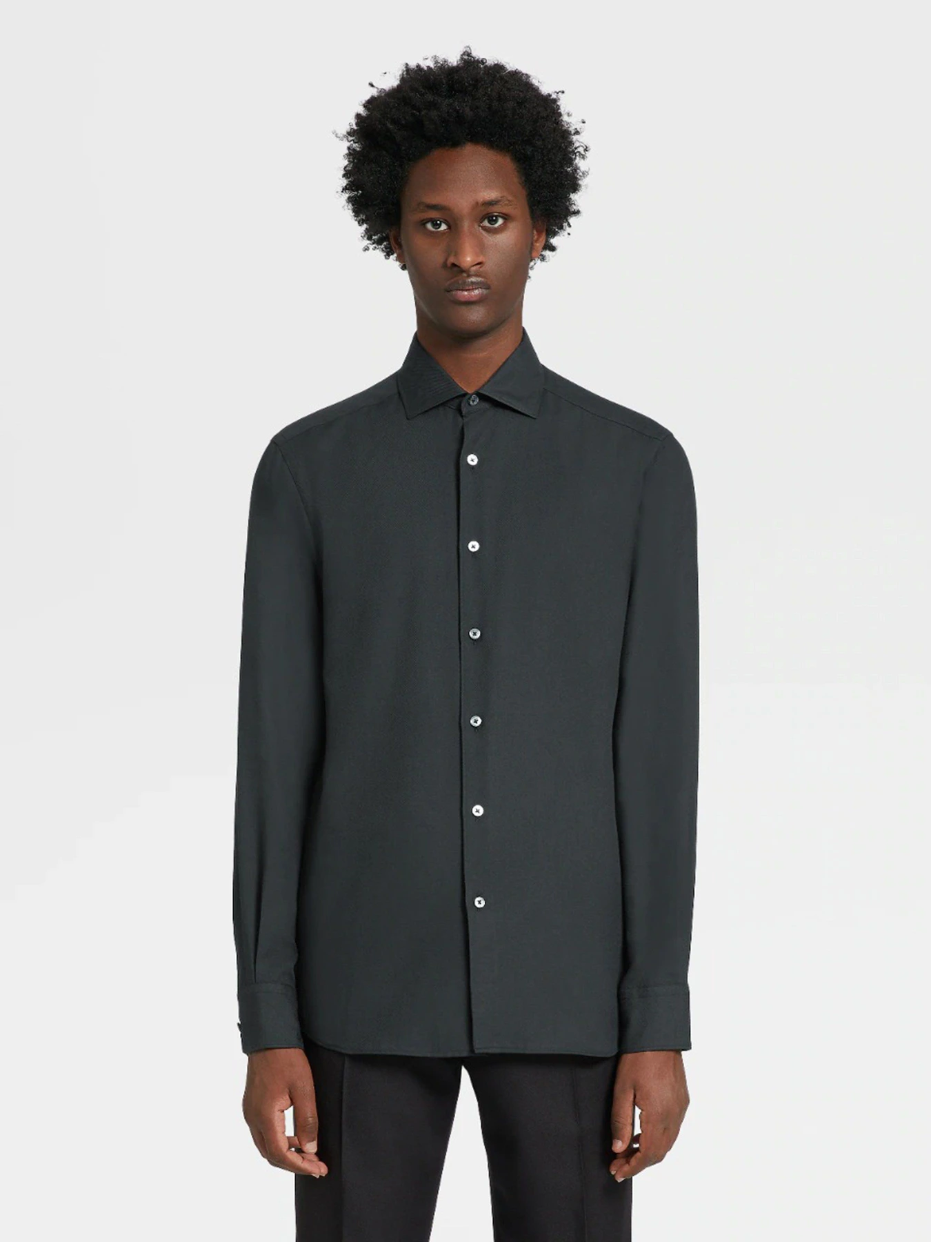 Рубашки Zegna модель SH314885_Зелений Фото