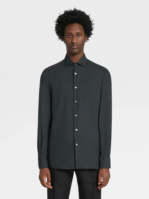 Рубашки Zegna модель SH314885_Зелений Фото