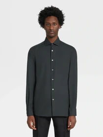 Рубашки Zegna модель SH314885_Зелений Фото