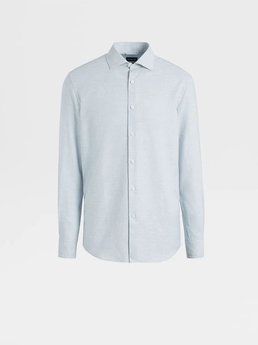 Рубашки Zegna модель SH315225_Блакитний Фото