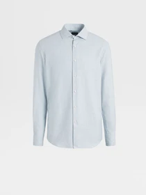 Рубашки Zegna модель SH315225_Блакитний Фото