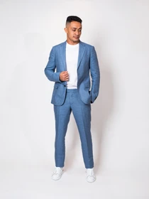 Костюмы Zegna модель ST312690_Синій Фото