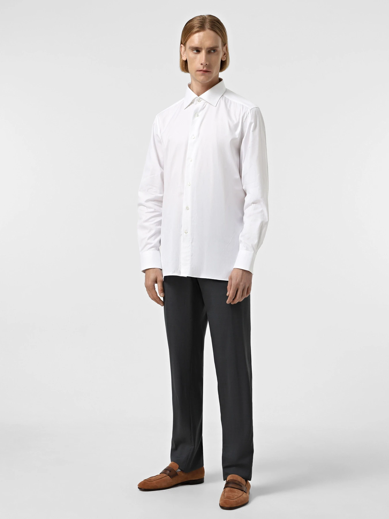 Брюки Zegna модель TR309483_Сірий Фото
