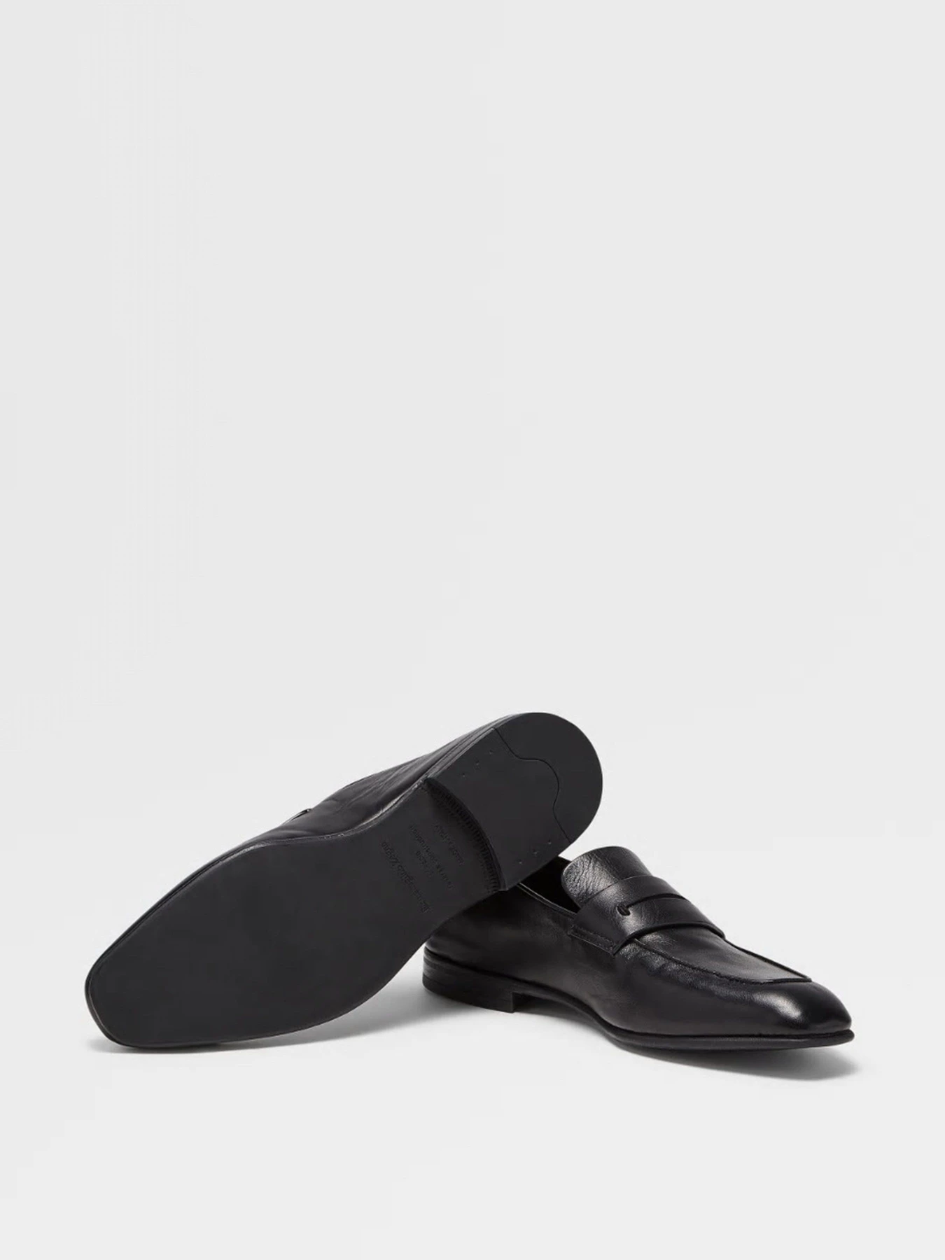 Туфли и лоферы Zegna модель FT313391_Чорний Туфли и лоферы Zegna модель FT313391_Чорний Фото