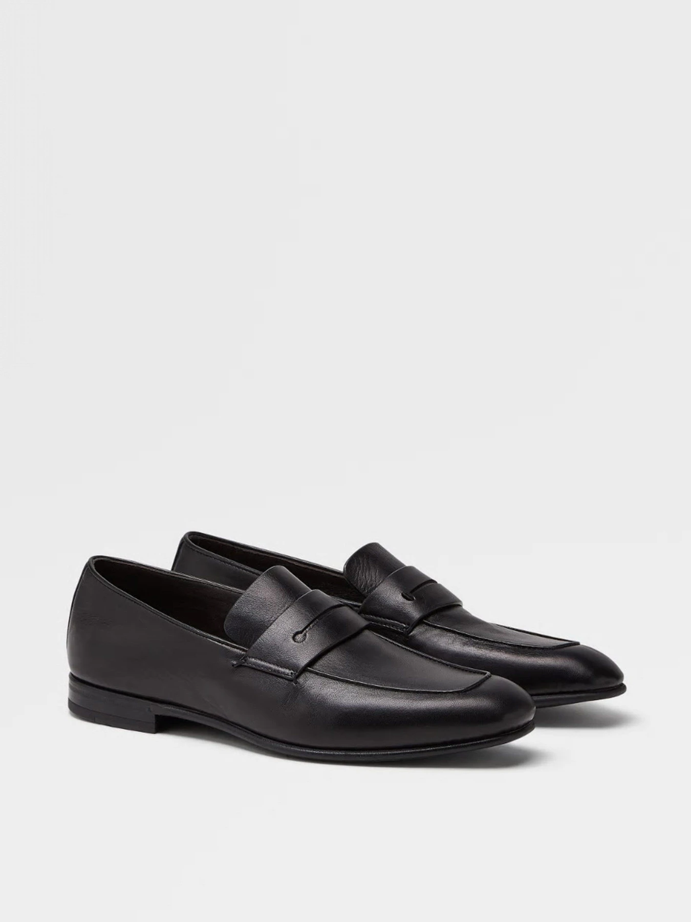 Туфли и лоферы Zegna модель FT313391_Чорний Туфли и лоферы Zegna модель FT313391_Чорний Фото