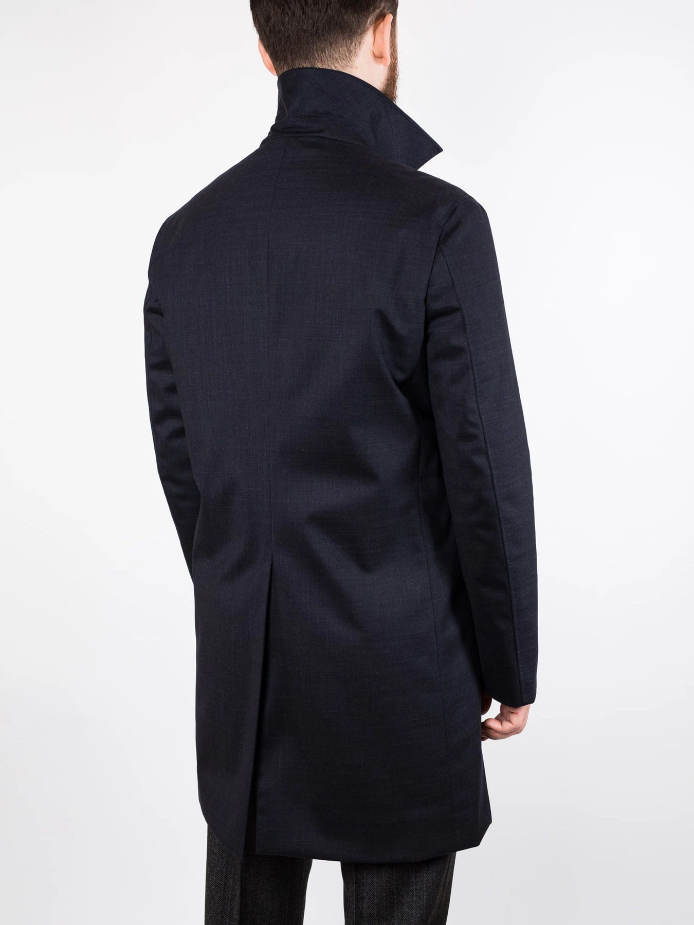 Пальто и плащи Zegna модель CT313520_Темно-синій Фото