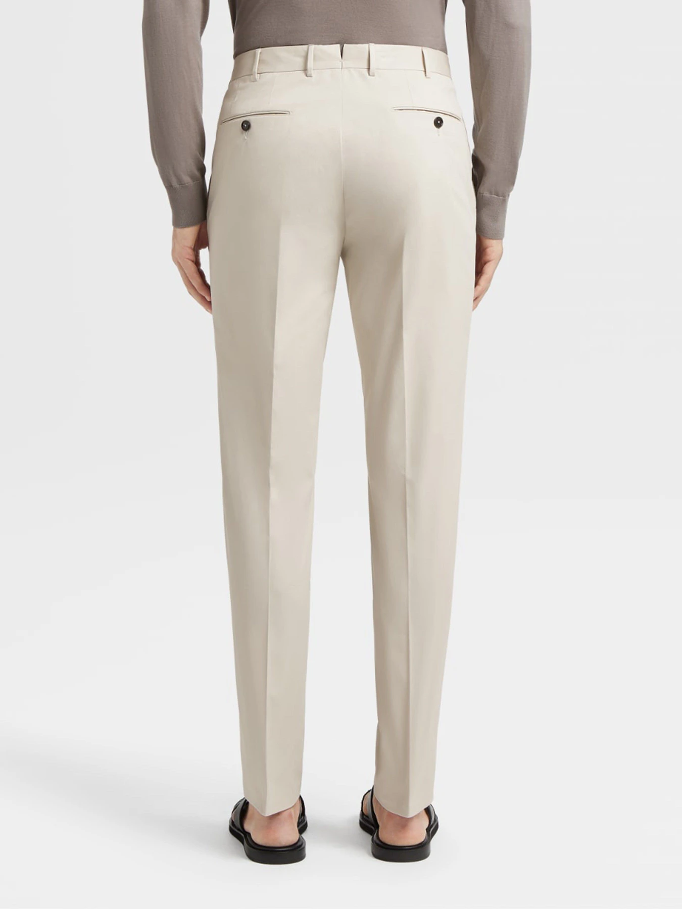 Штани Zegna модель TR314580_Бежевий Штани Zegna модель TR314580_Бежевий Фото