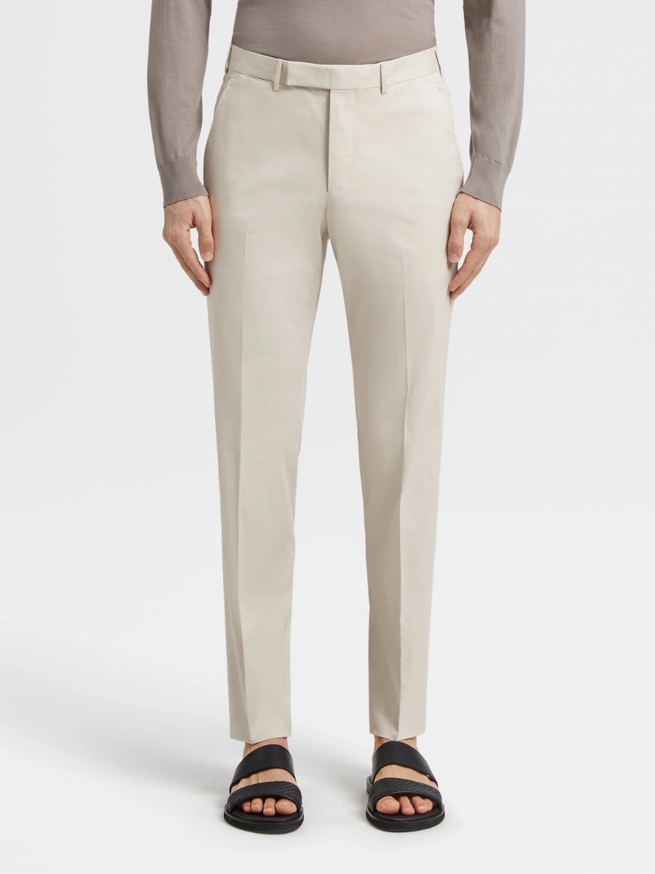 Штани Zegna модель TR314580_Бежевий Штани Zegna модель TR314580_Бежевий Фото