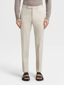 Штани Zegna модель TR314580_Бежевий Фото