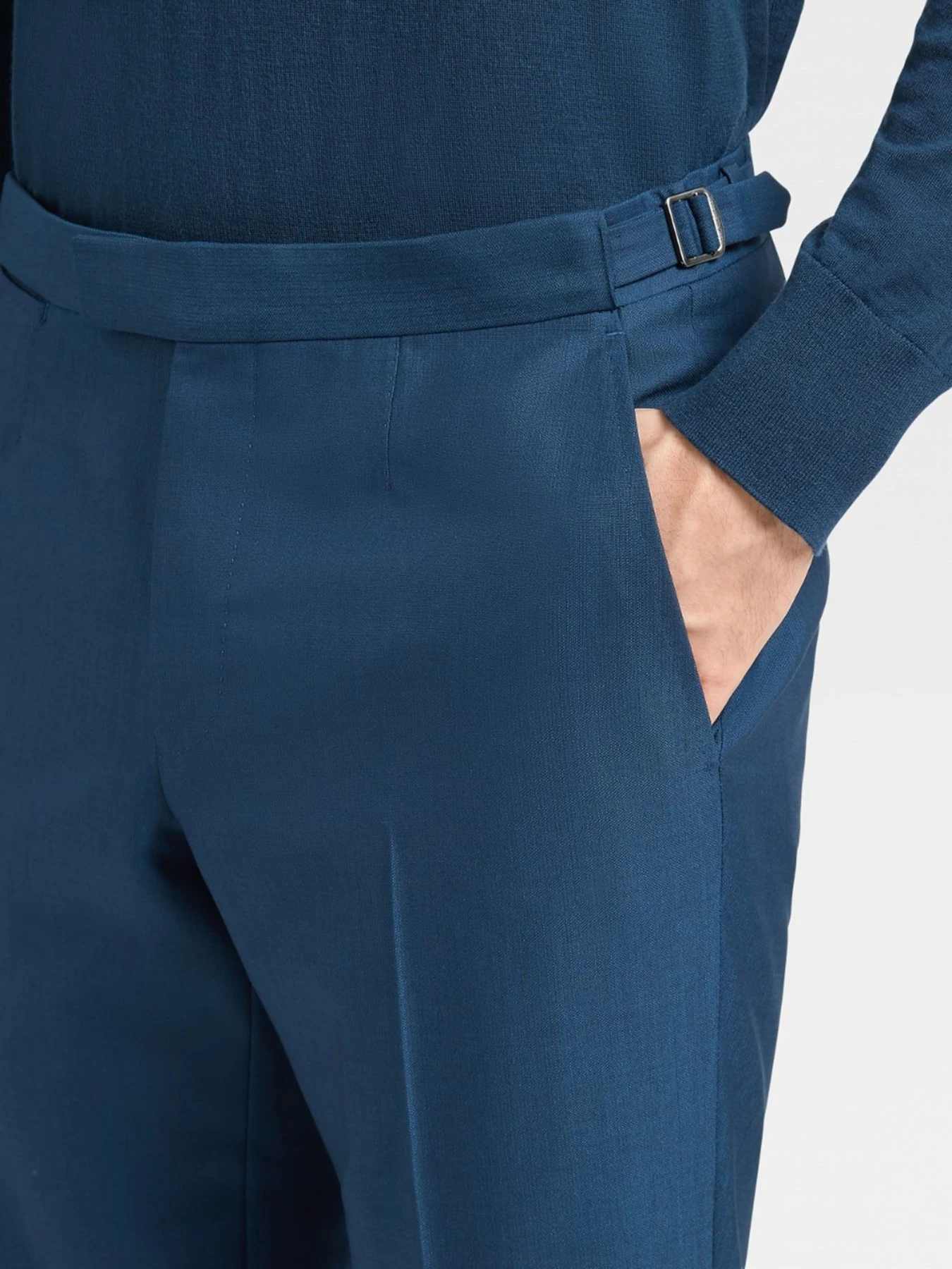 Брюки Zegna модель TR314602_Синій Брюки Zegna модель TR314602_Синій Фото