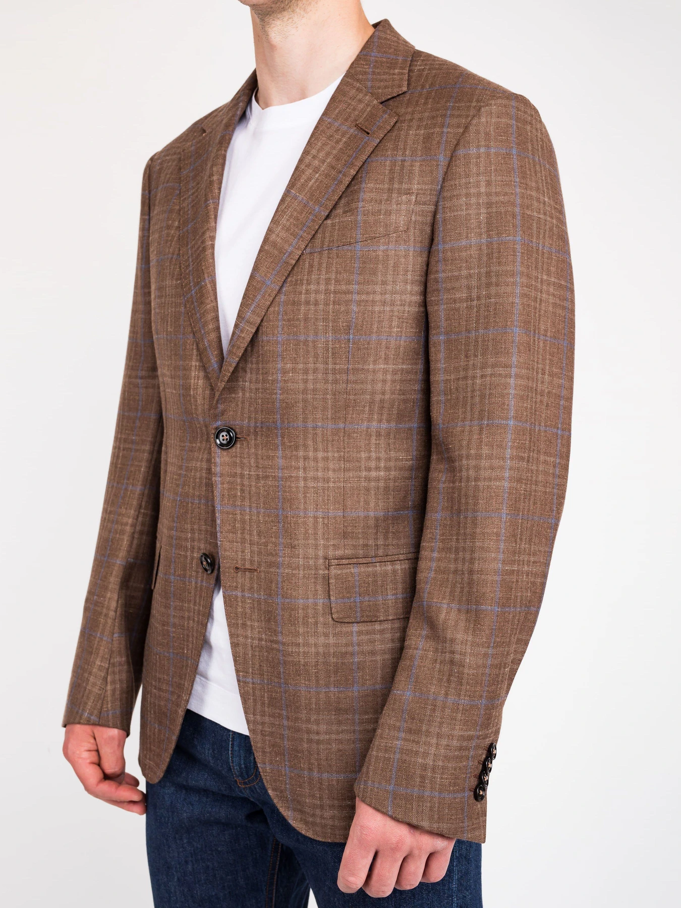 Пиджаки Zegna модель JC308380_Коричневий Пиджаки Zegna модель JC308380_Коричневий Фото