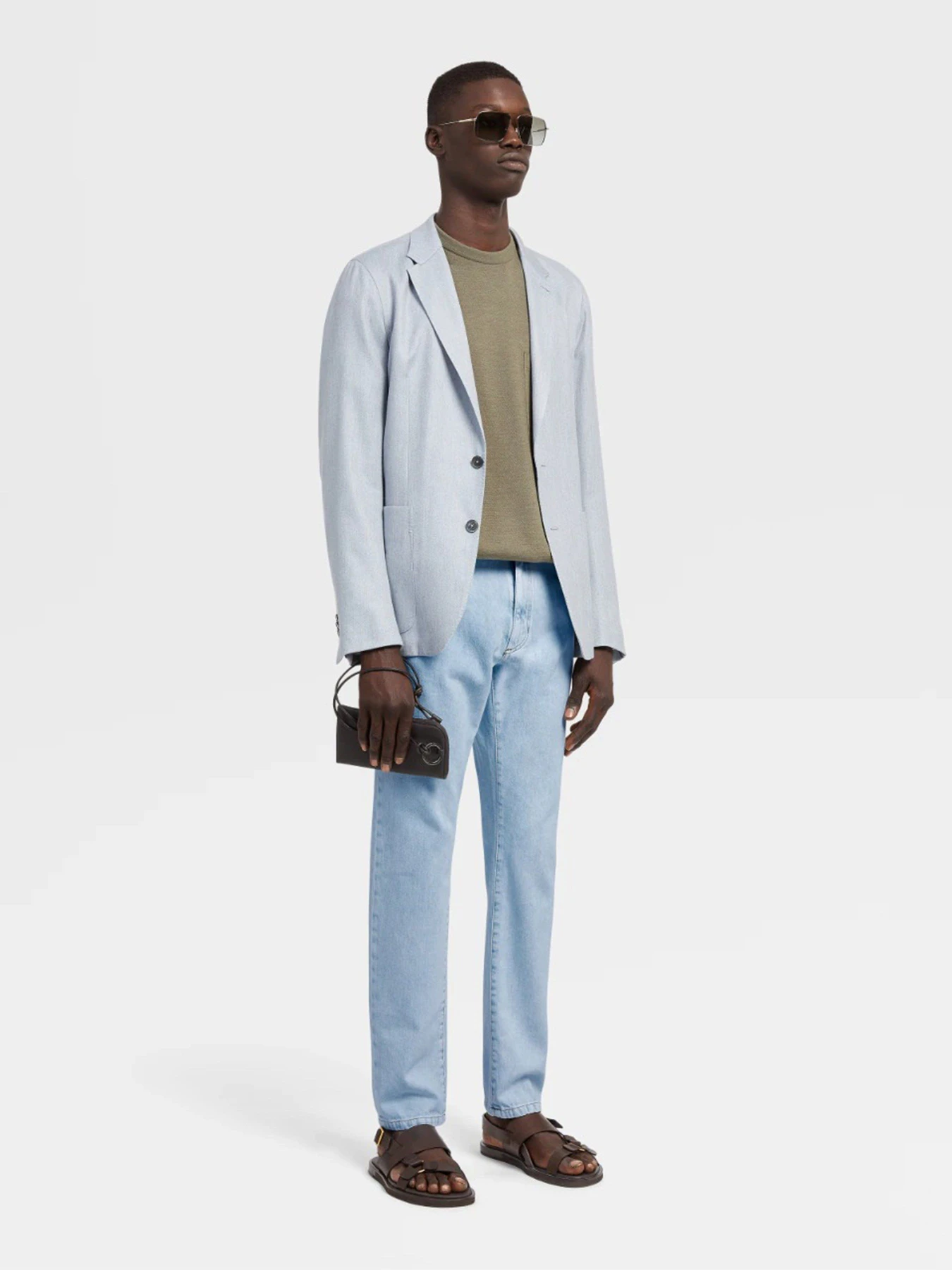 Джинси Zegna модель TR315325_Синій Фото