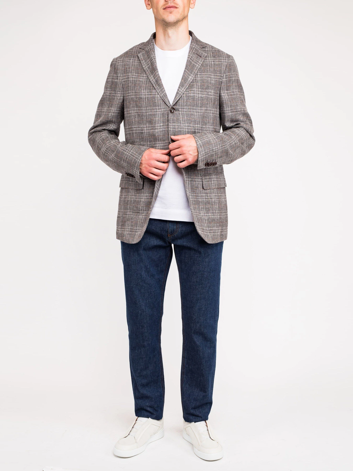 Пиджаки Zegna модель JC308908_Сірий Пиджаки Zegna модель JC308908_Сірий Фото