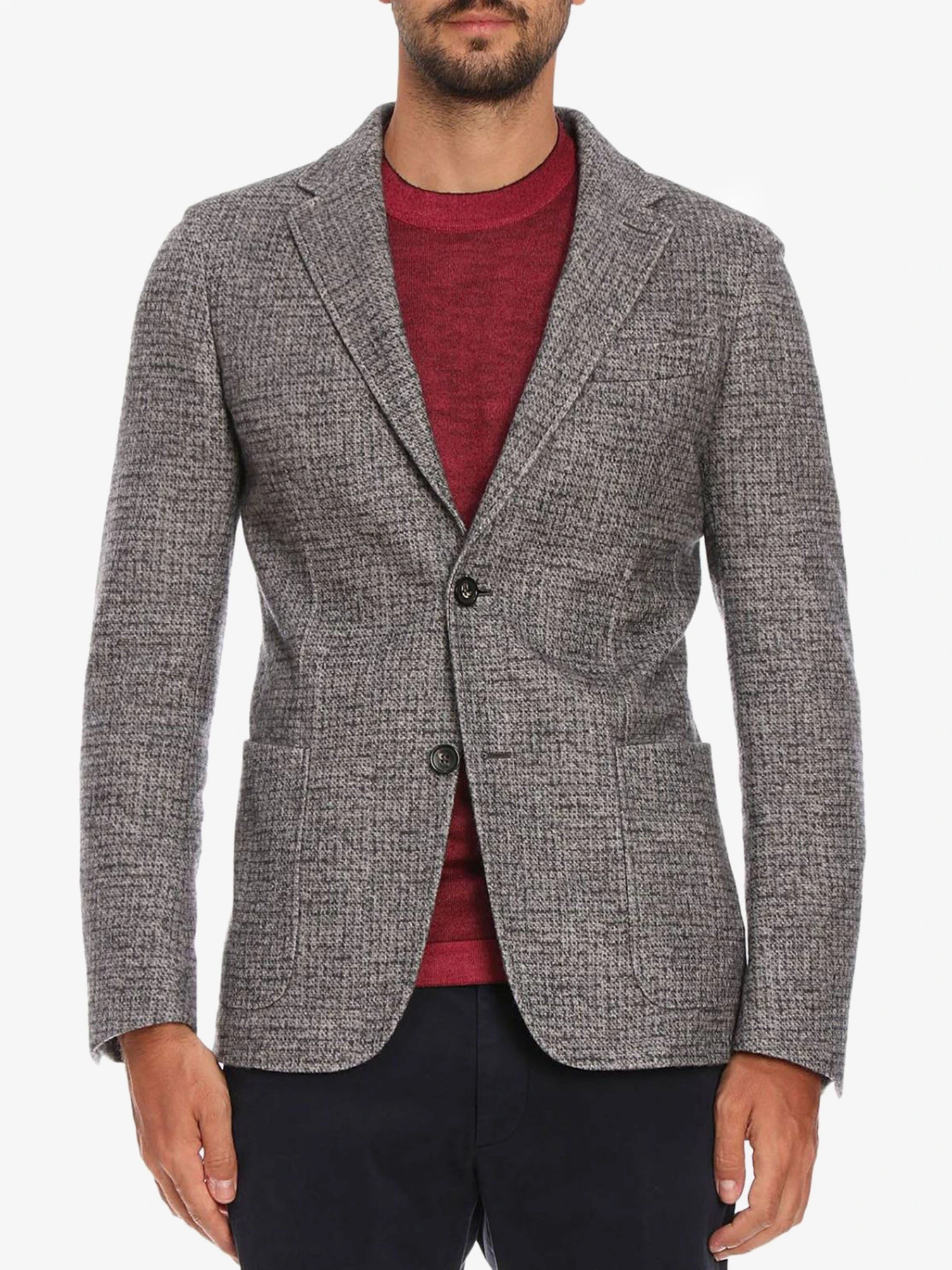 Пиджаки Zegna модель JC309509_Сірий Пиджаки Zegna модель JC309509_Сірий Фото