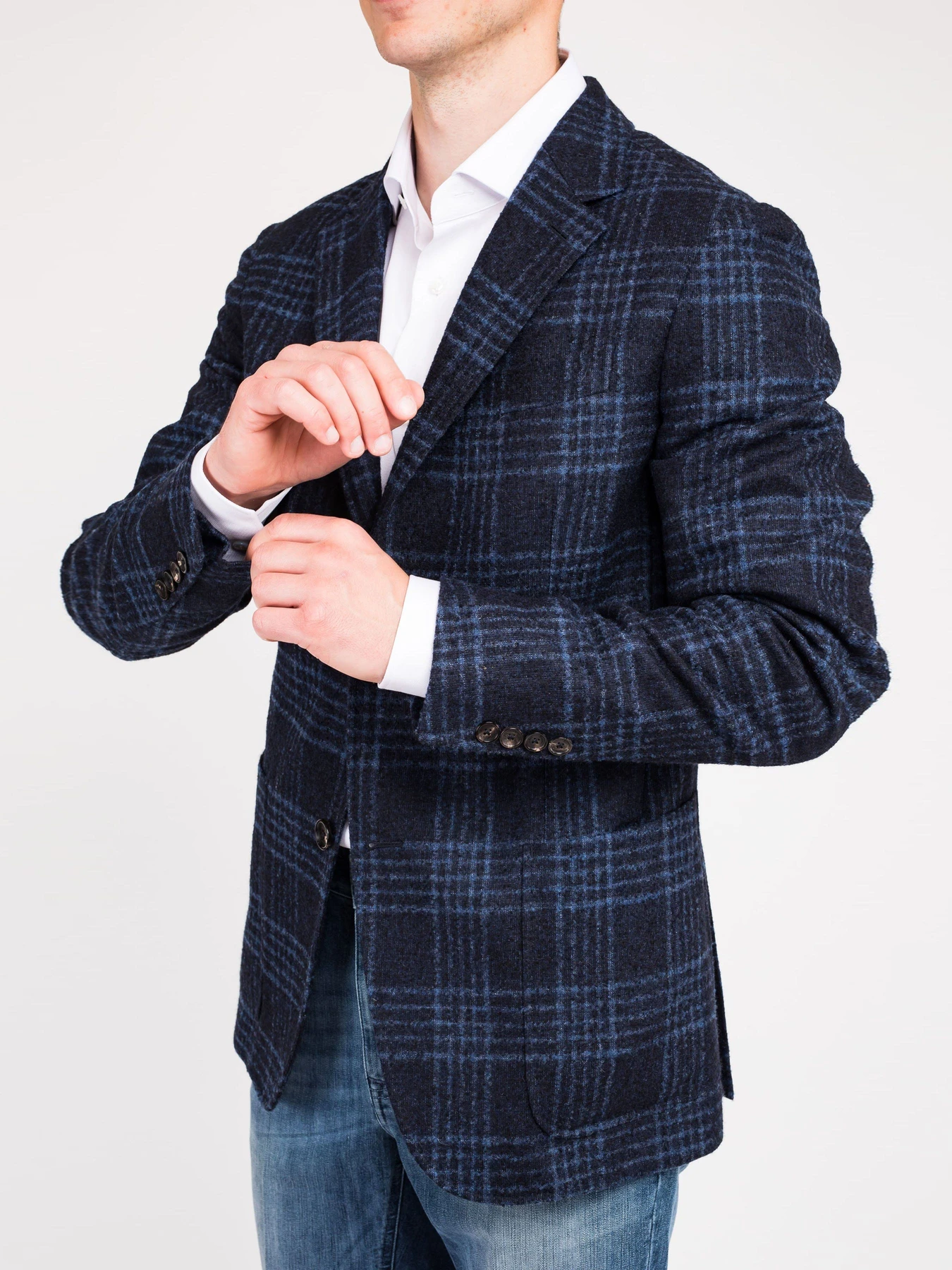 Пиджаки Zegna модель JC309511_Синій Фото
