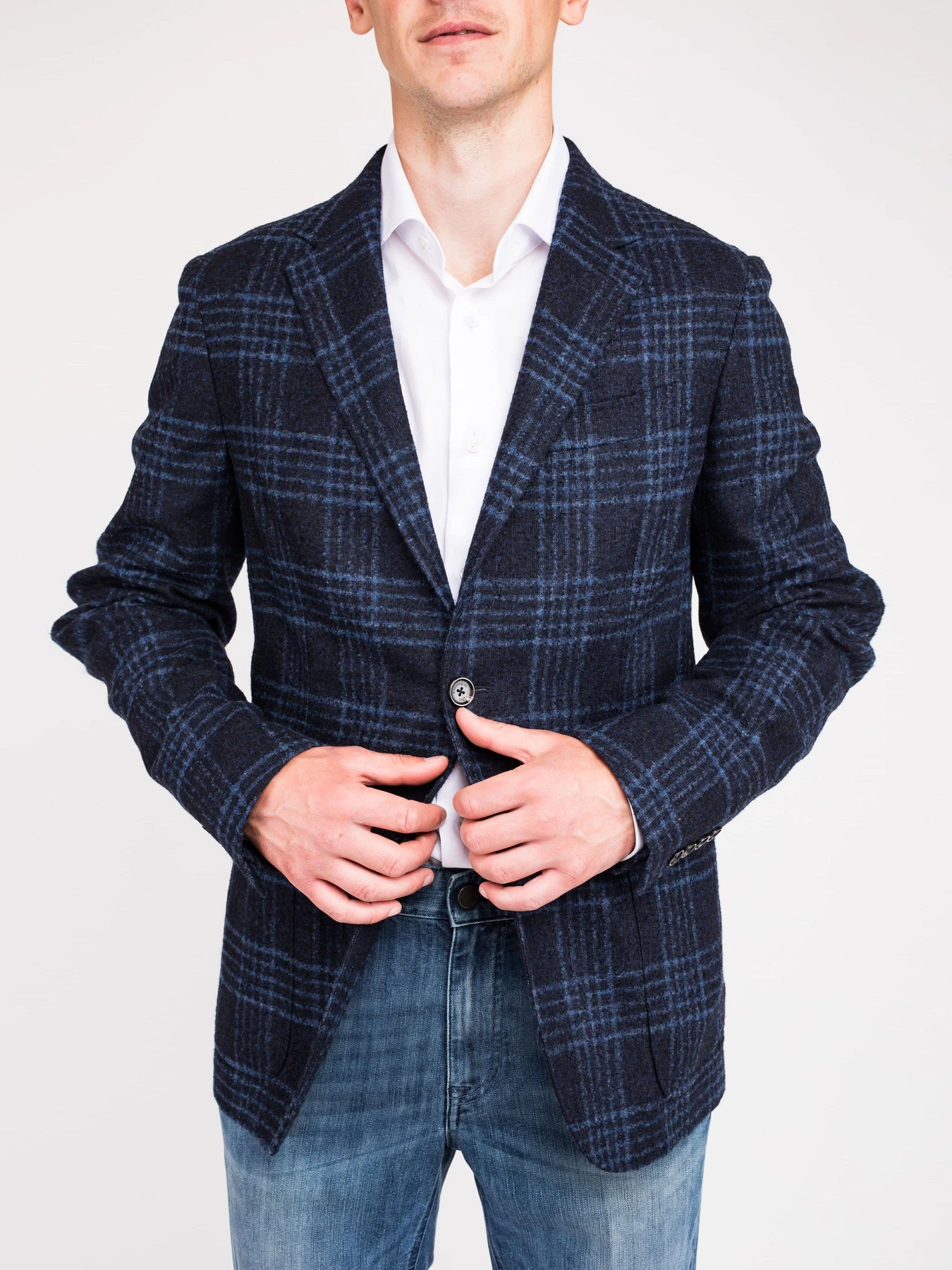 Пиджаки Zegna модель JC309511_Синій Фото
