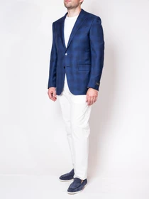Пиджаки Zegna модель JC310300_Синій Фото