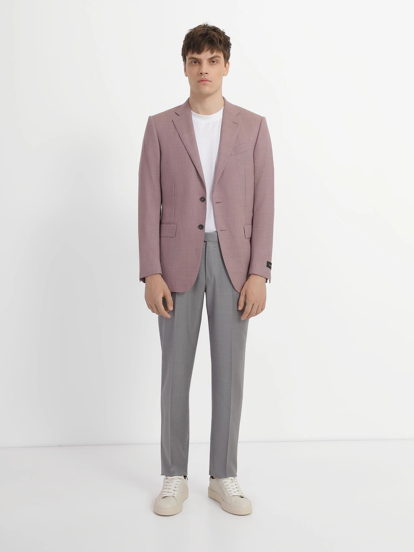 Пиджаки Zegna модель JC305794_Рожевий Пиджаки Zegna модель JC305794_Рожевий Фото