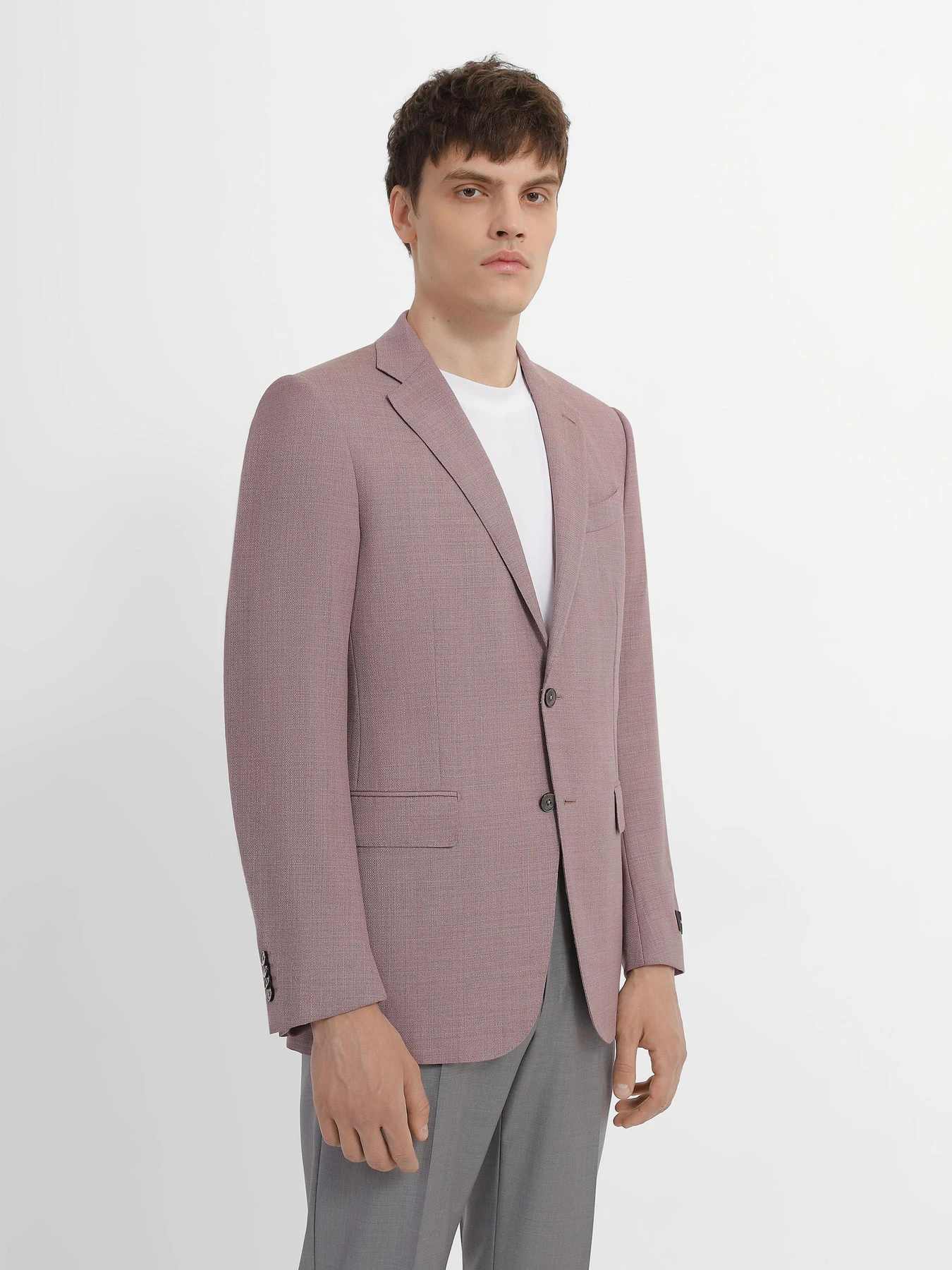 Пиджаки Zegna модель JC305794_Рожевий Пиджаки Zegna модель JC305794_Рожевий Фото