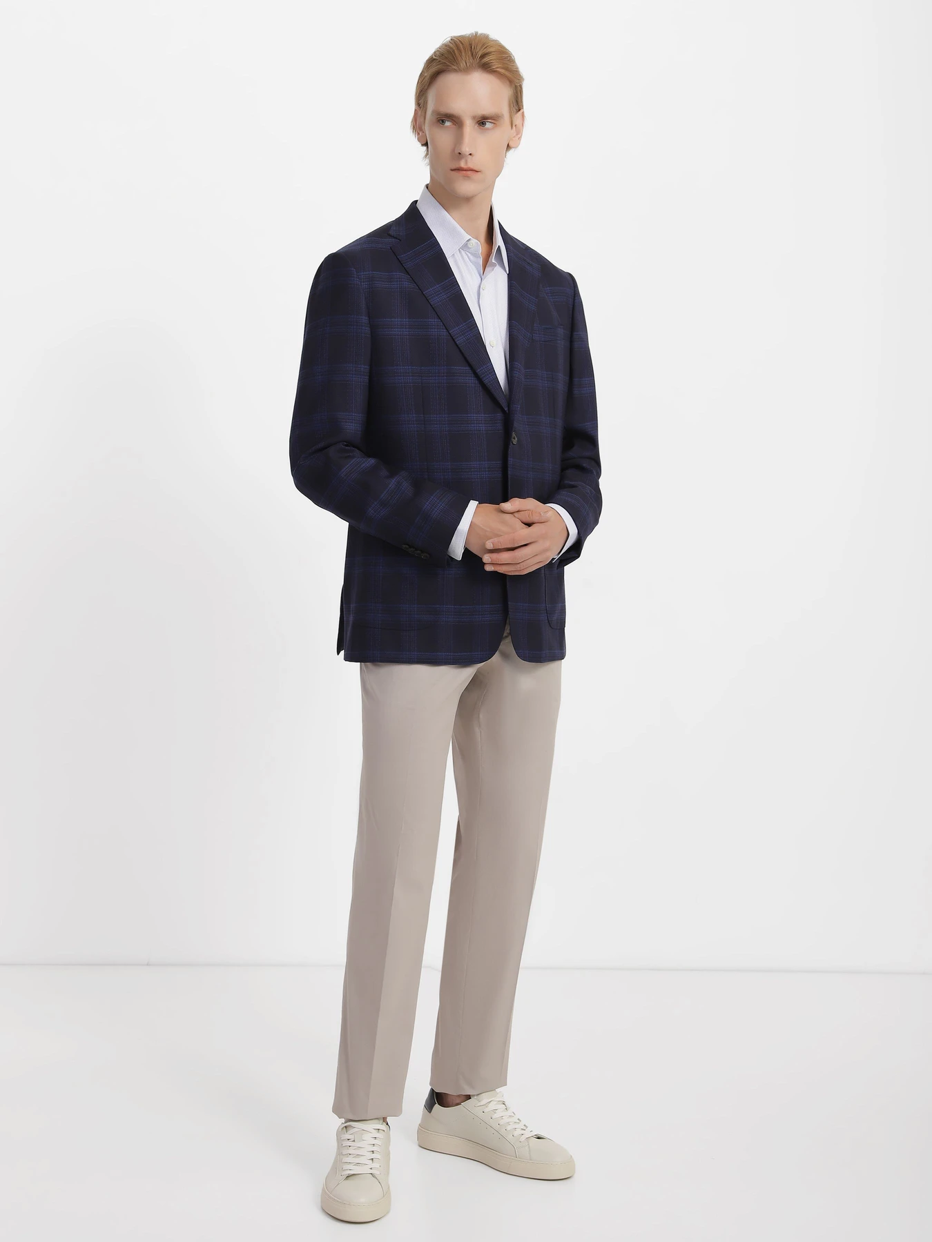 Пиджаки Zegna модель JC308234_Синій Пиджаки Zegna модель JC308234_Синій Фото