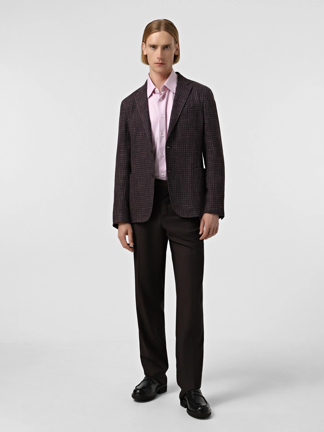 Пиджаки Zegna модель JC310756_Фіолетовий Пиджаки Zegna модель JC310756_Фіолетовий Фото