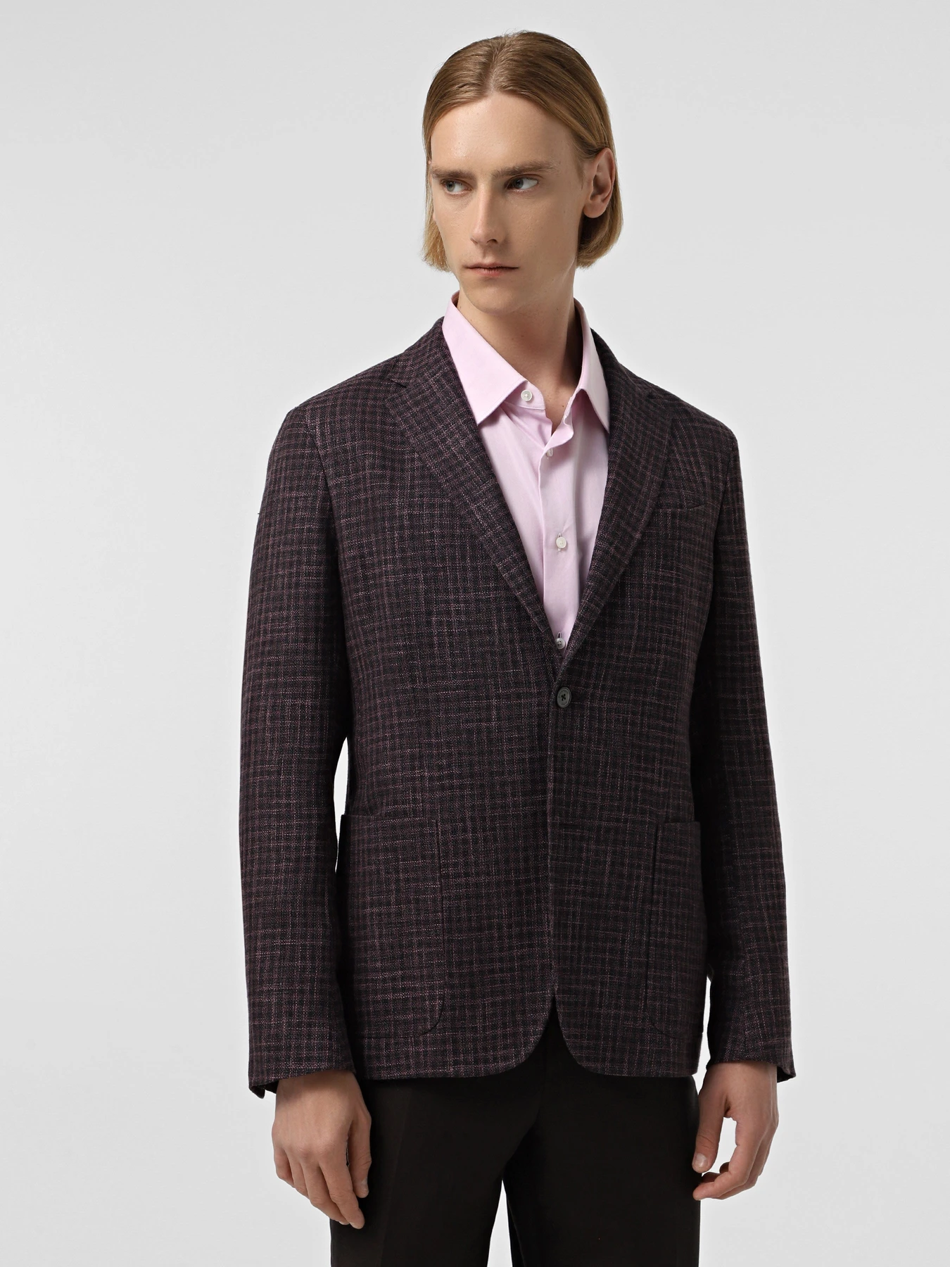 Пиджаки Zegna модель JC310756_Фіолетовий Пиджаки Zegna модель JC310756_Фіолетовий Фото