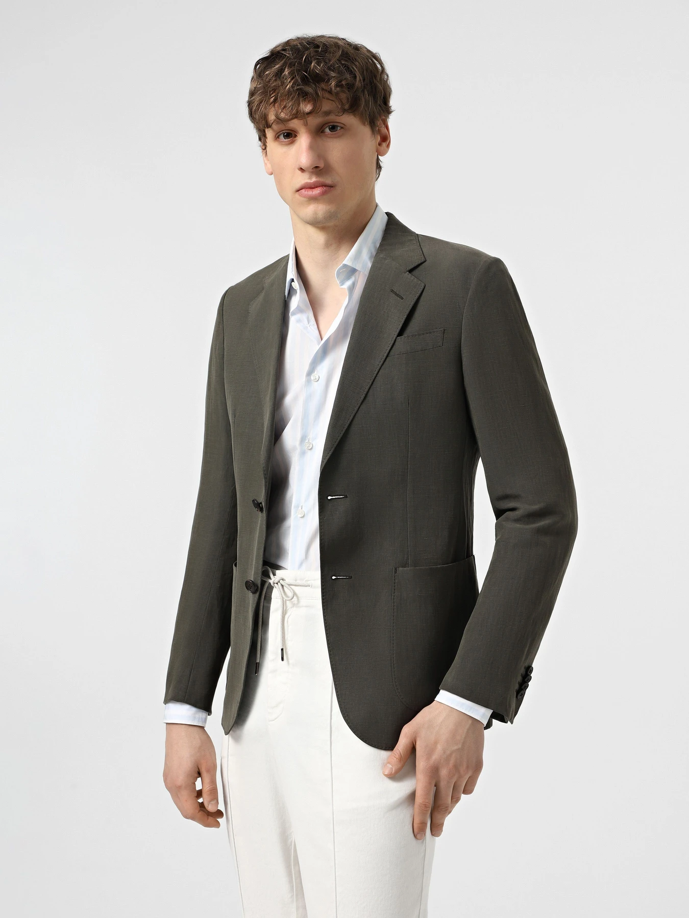 Пиджаки Zegna модель JC308412_Зелений Пиджаки Zegna модель JC308412_Зелений Фото
