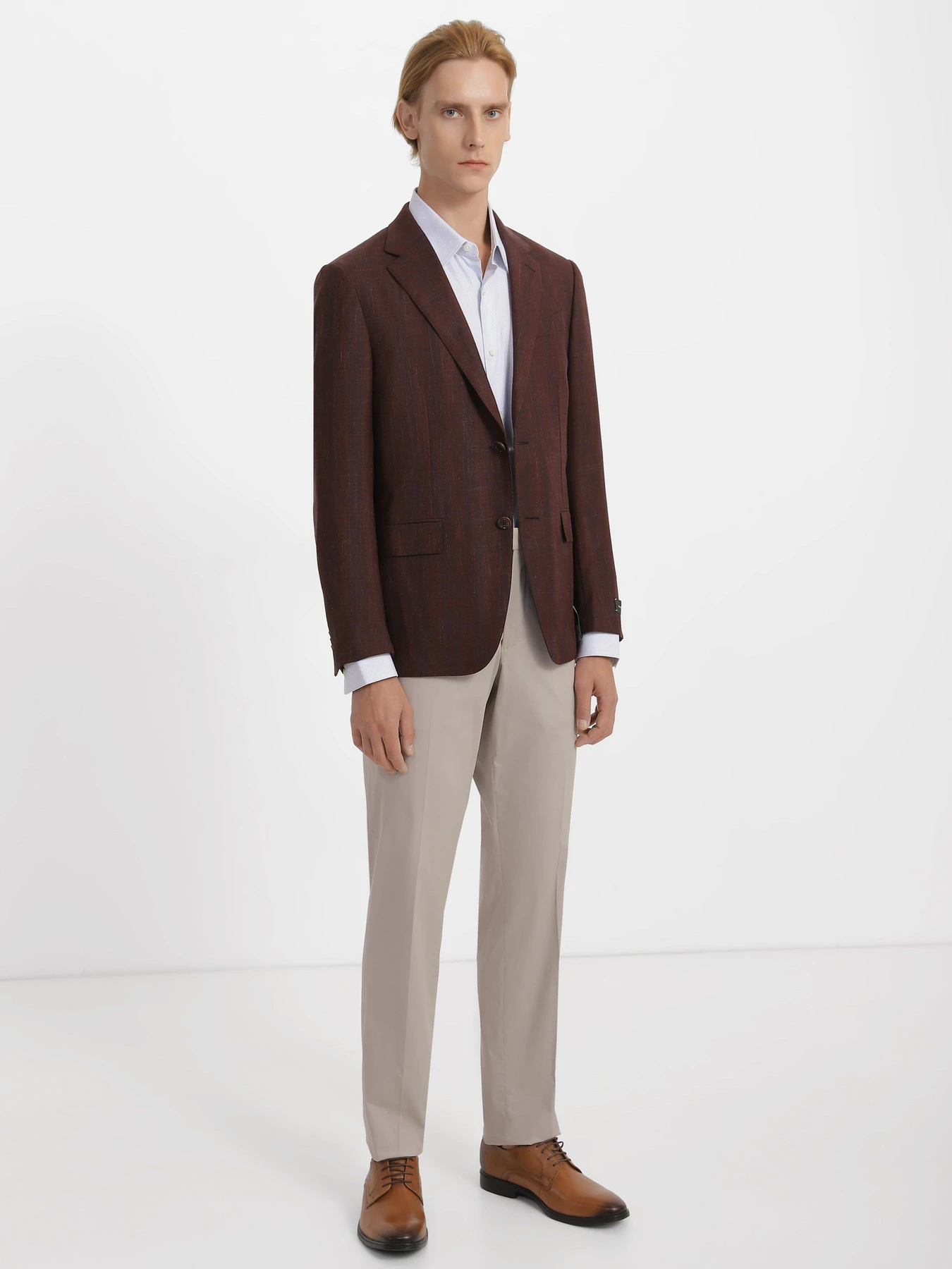 Пиджаки Zegna модель JC308897_Коричневий Пиджаки Zegna модель JC308897_Коричневий Фото