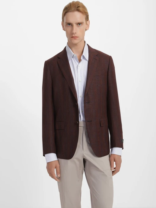 Пиджаки Zegna модель JC308897_Коричневий Фото