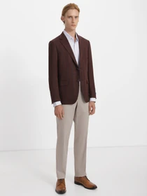 Пиджаки Zegna модель JC308897_Коричневий Фото