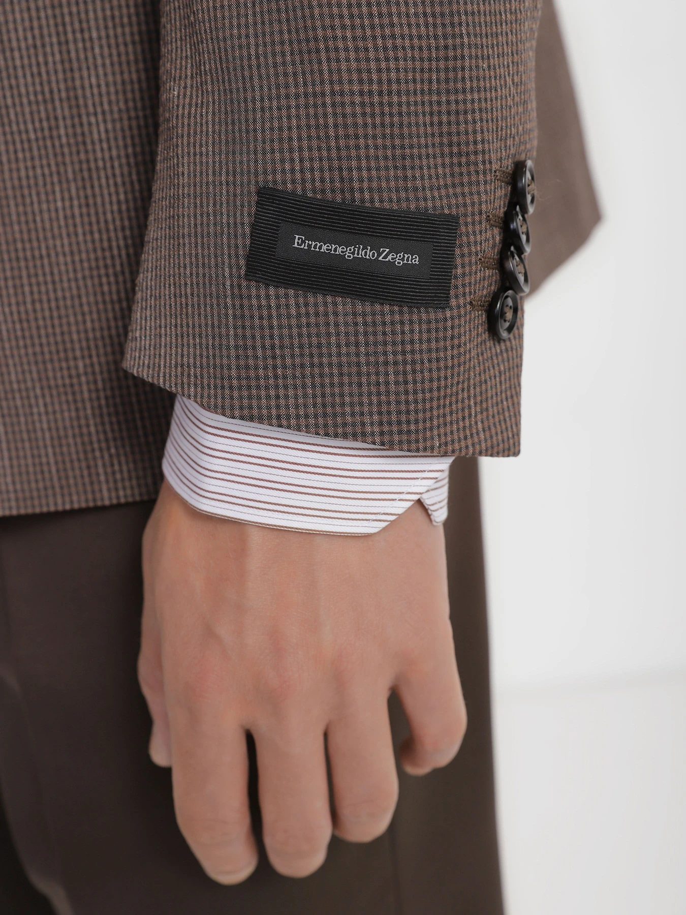 Пиджаки Zegna модель JC308898_Коричневий Пиджаки Zegna модель JC308898_Коричневий Фото