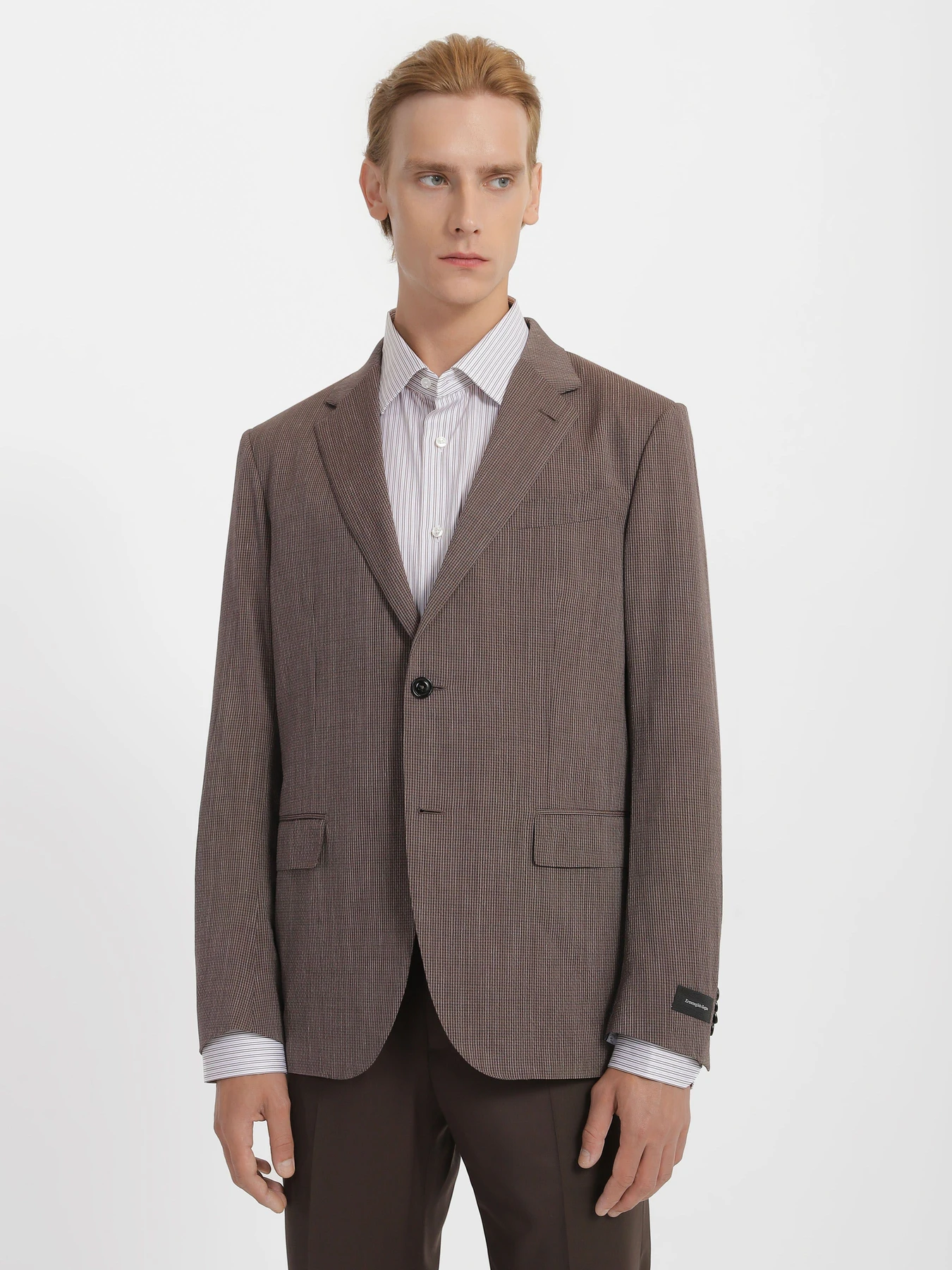 Пиджаки Zegna модель JC308898_Коричневий Пиджаки Zegna модель JC308898_Коричневий Фото