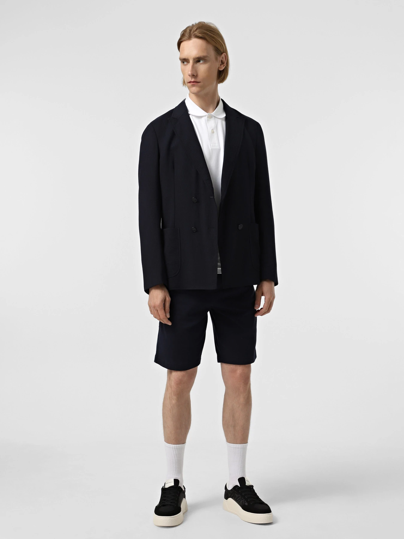 Пиджаки Zegna модель JC309133_Синій Пиджаки Zegna модель JC309133_Синій Фото