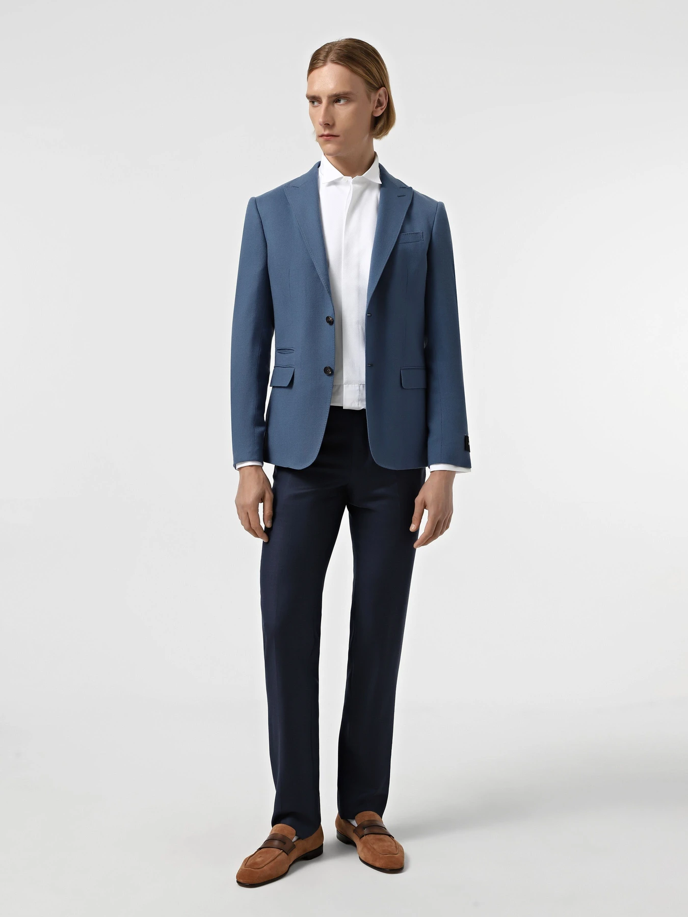 Пиджаки Zegna модель JC314550_Синьо-зелений Пиджаки Zegna модель JC314550_Синьо-зелений Фото