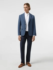 Пиджаки Zegna модель JC314550_Синьо-зелений Фото