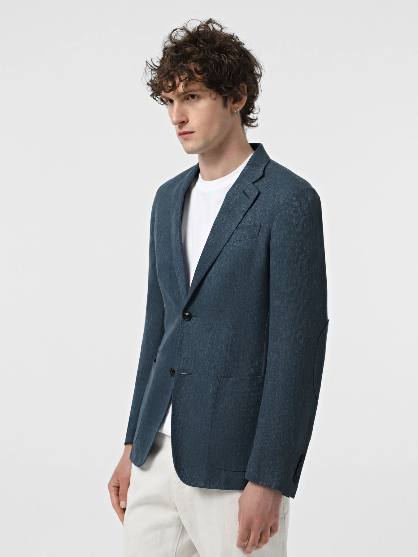 Пиджаки Zegna модель JC8857_Синій Пиджаки Zegna модель JC8857_Синій Фото