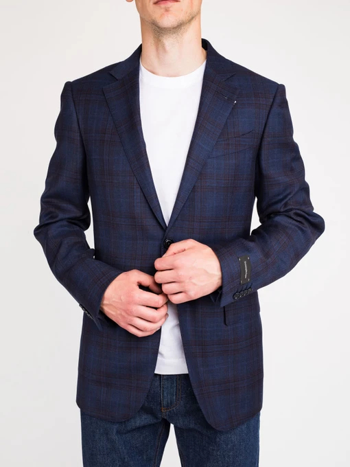 Пиджаки Zegna модель JC311348_Темно-синій Фото