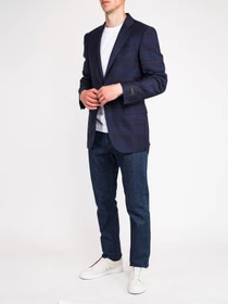 Пиджаки Zegna модель JC311348_Темно-синій Фото