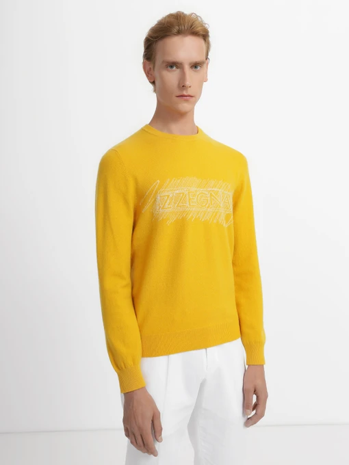 Свитры и кардиганы Zegna модель KN309413_Жовтий Фото