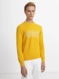 Свитры и кардиганы Zegna модель KN309413_Жовтий Фото
