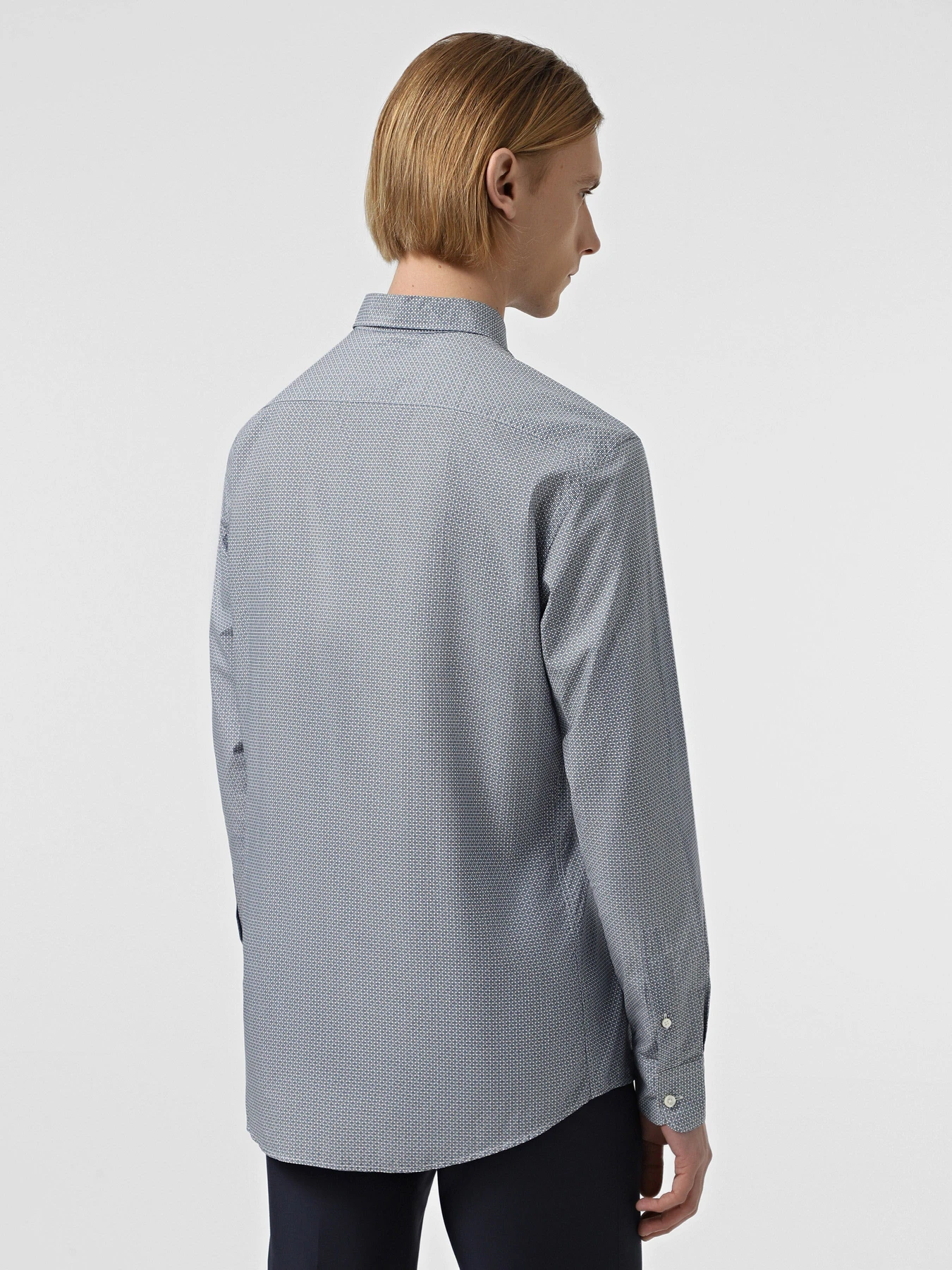 Рубашки Zegna модель KN8501_Блакитний Рубашки Zegna модель KN8501_Блакитний Фото
