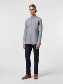 Рубашки Zegna модель KN8501_Блакитний Фото