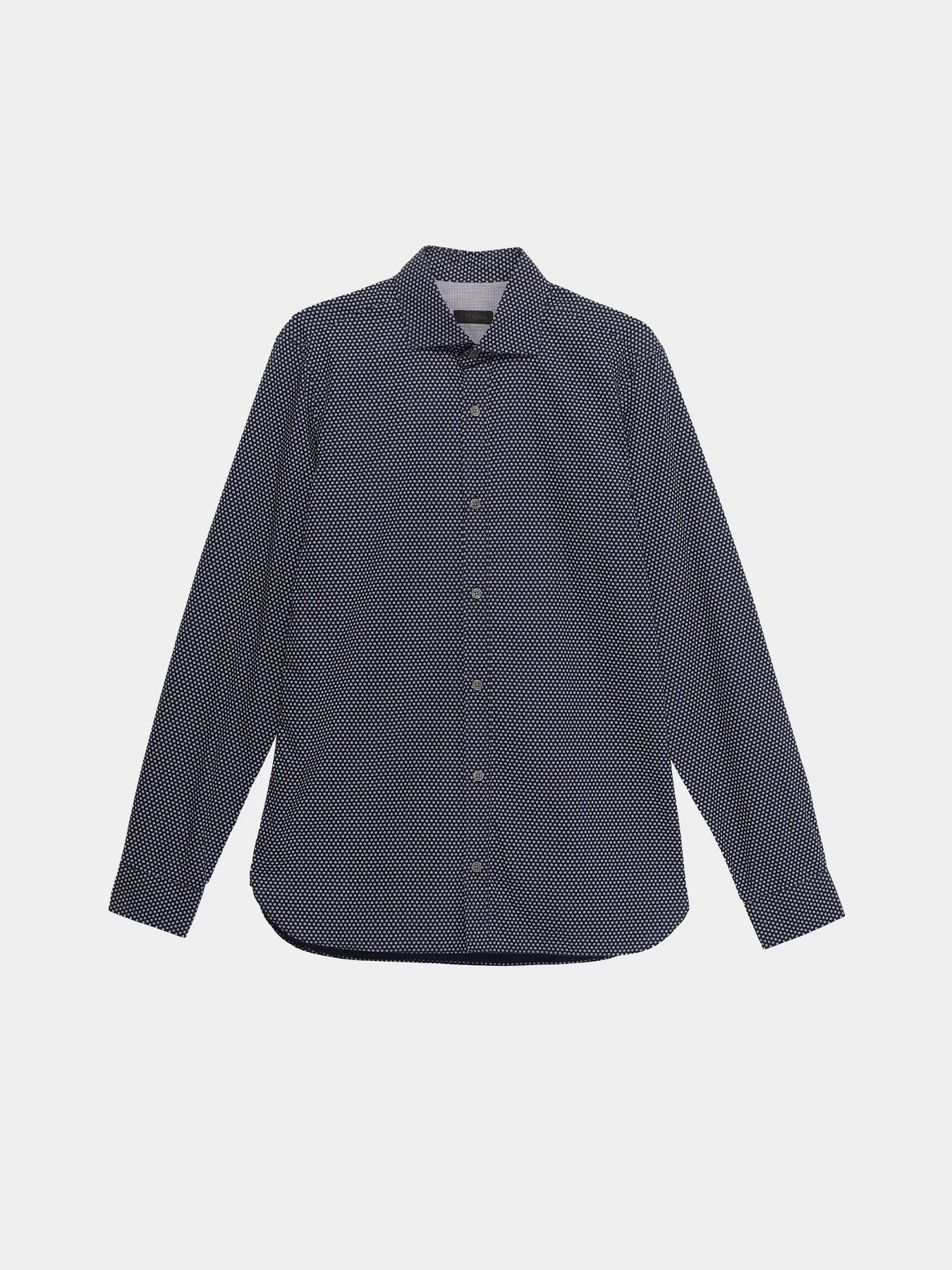 Рубашки Zegna модель SH10535_Синій Рубашки Zegna модель SH10535_Синій Фото