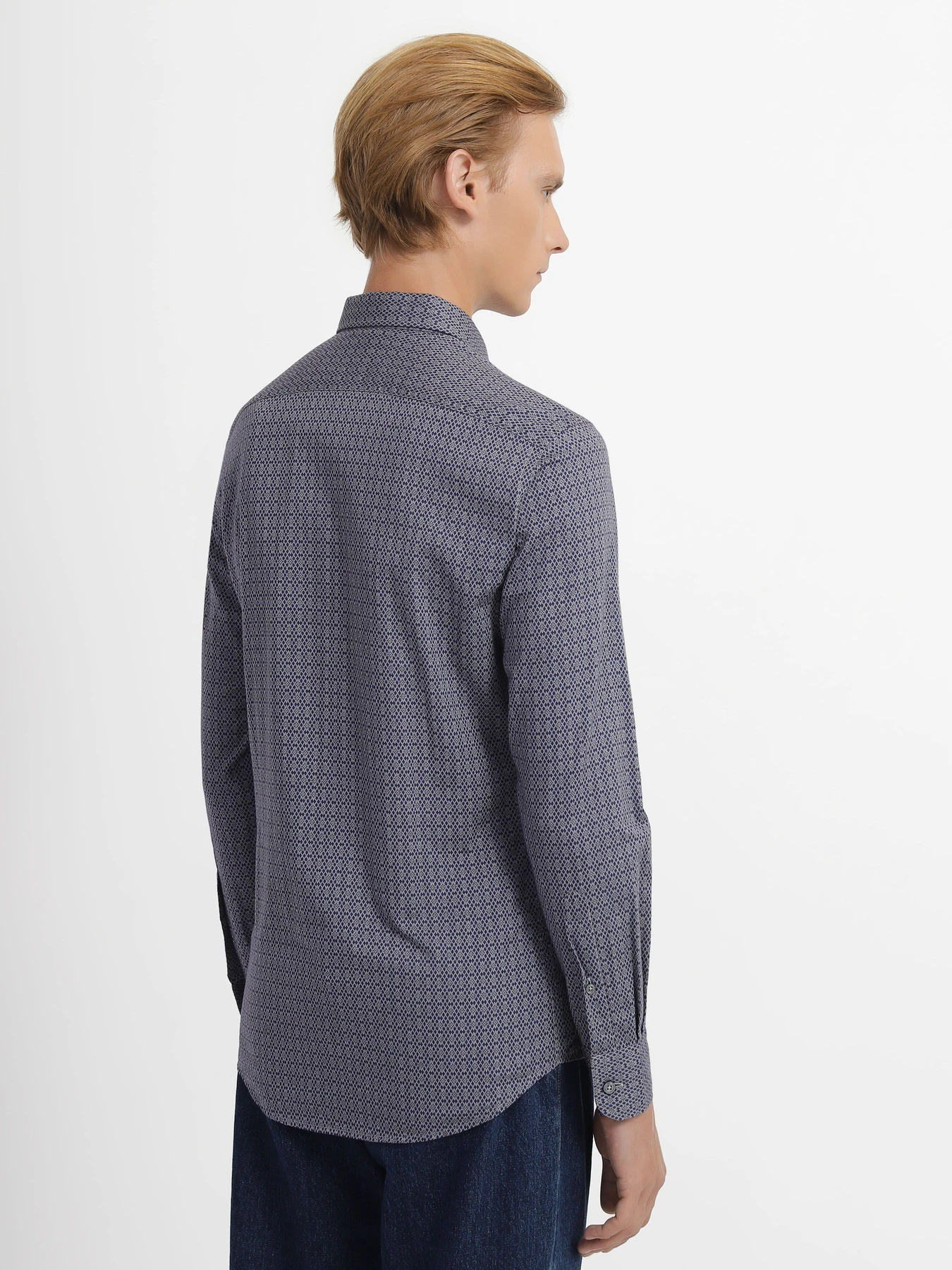 Сорочки Zegna модель SH10753_Фіолетовий Сорочки Zegna модель SH10753_Фіолетовий Фото