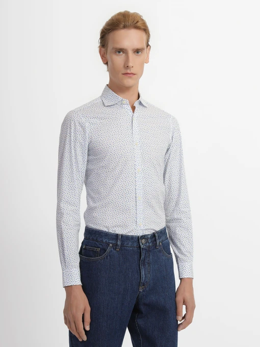 Рубашки Zegna модель SH124_Синій Фото