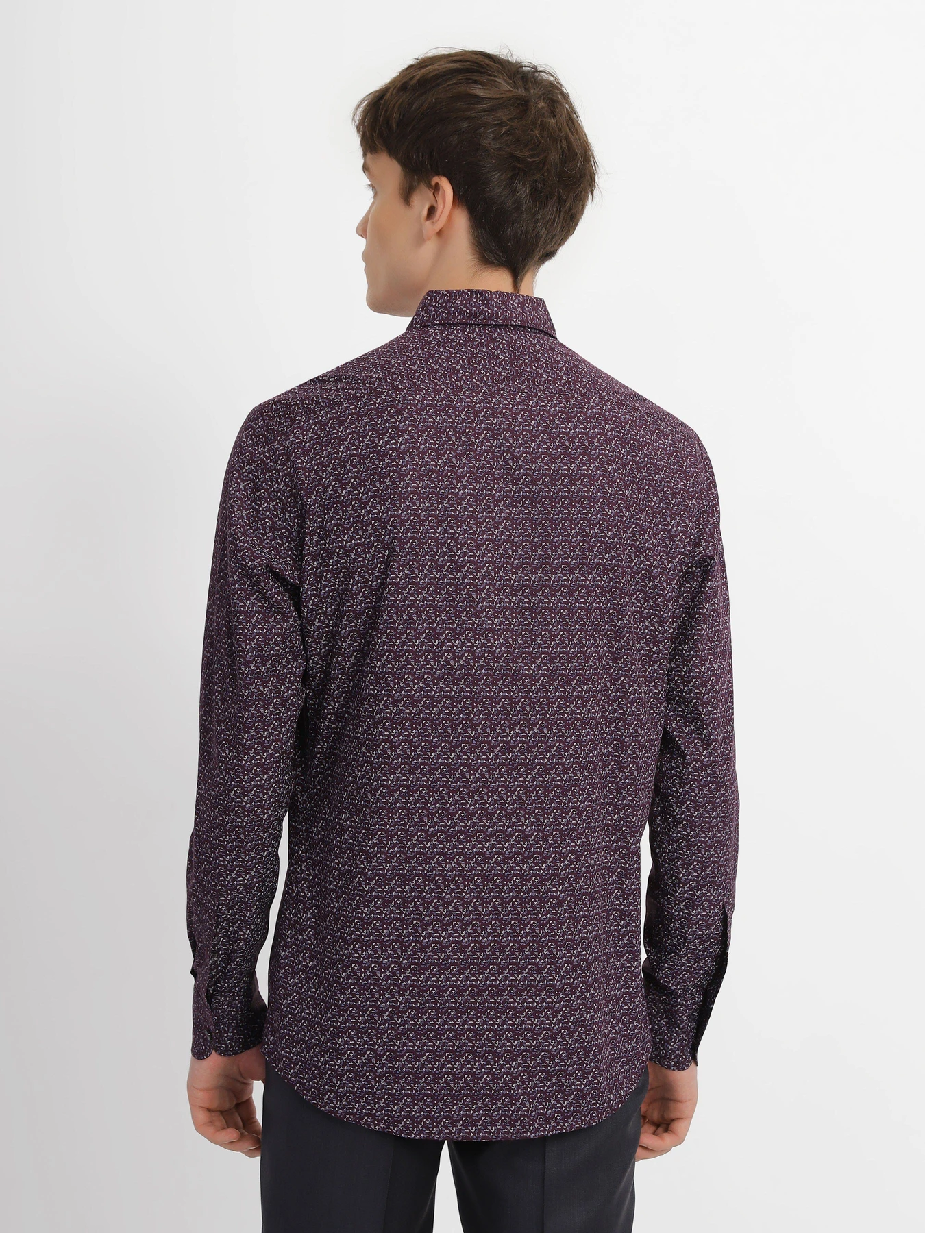 Рубашки Zegna модель SH305728_Синій Рубашки Zegna модель SH305728_Синій Фото