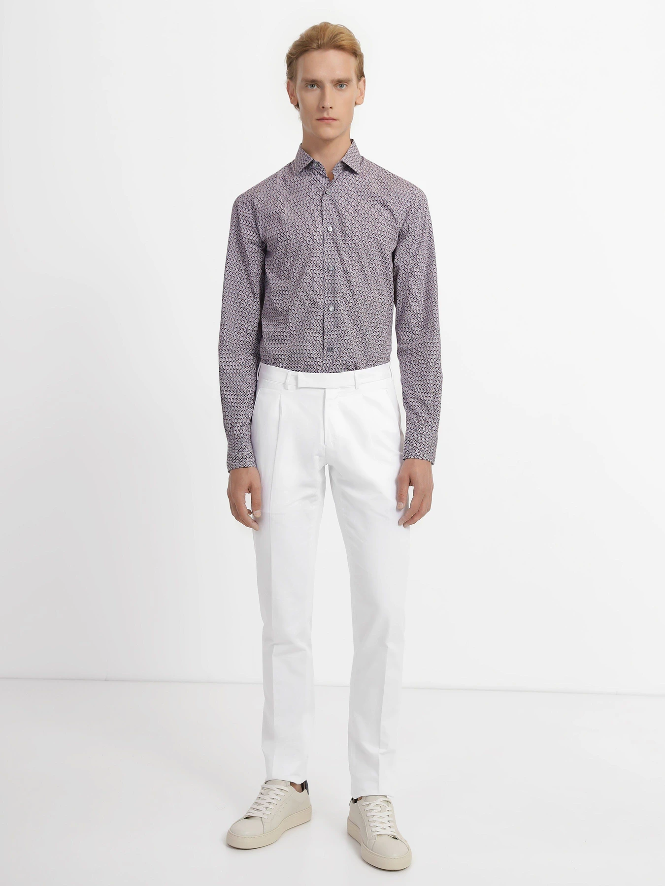 Рубашки Zegna модель SH305729_Бежевий Фото